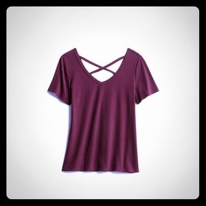 NINE BRITTON

Kassandra Cross Back Detail Knit Top